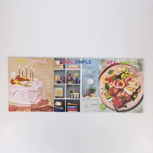 Real Simple Life Made Easier Magazine THREE NEW Issues April - Summer 2025 - Picture 1 of 14